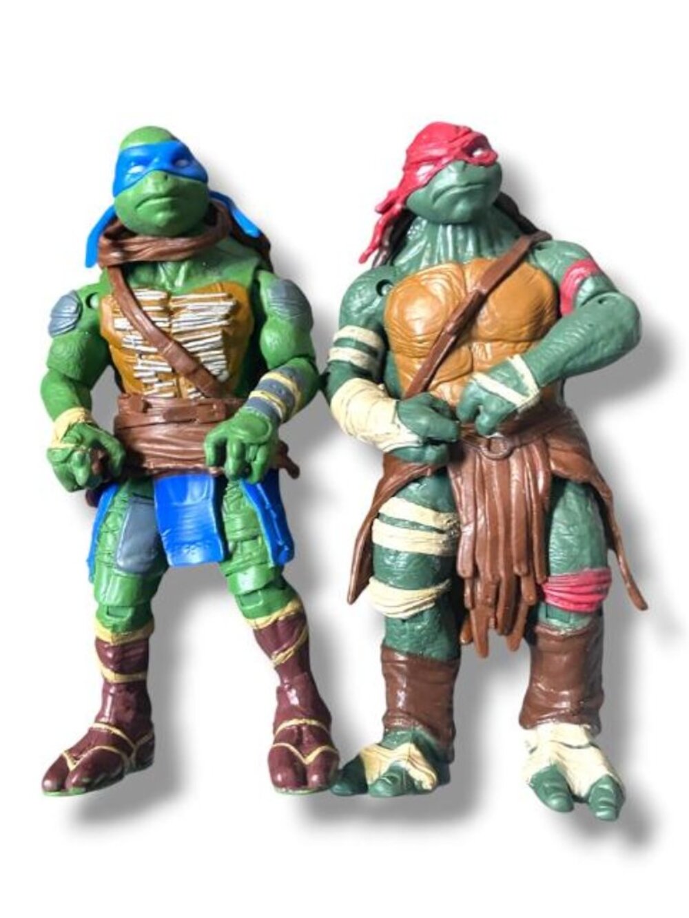 TMNT - Teenage Mutant Ninja Turtles the Movie Action Figures 2014 - 2PCS